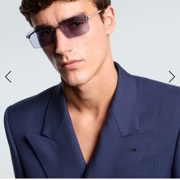 일본구매 정품 펜디 실번 반무테 선글라스 F