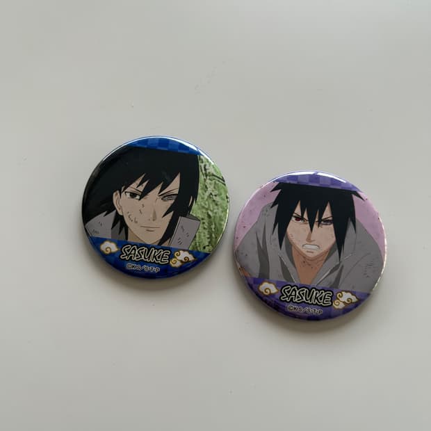 naruto can badge set 뱃지