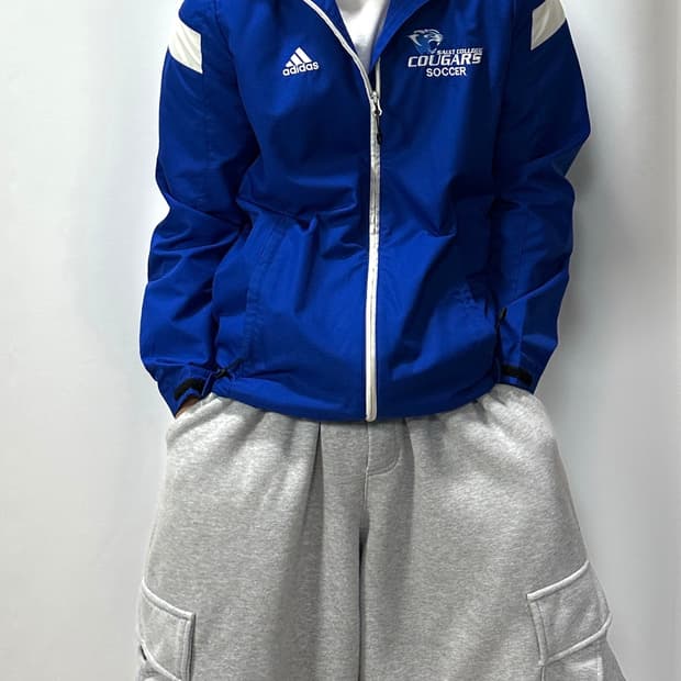 Adidas 아디다스 올드스쿨 팀 배색 바람막이