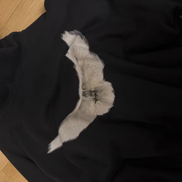 이지갭 발렌시아가 도브 후드 블랙