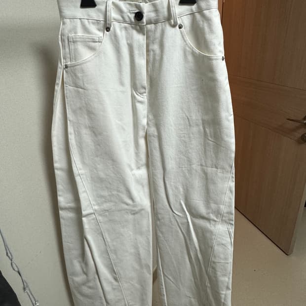 볼륨 코튼 팬츠