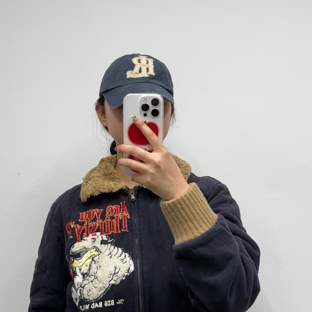 폴로진스 네이비 볼캡