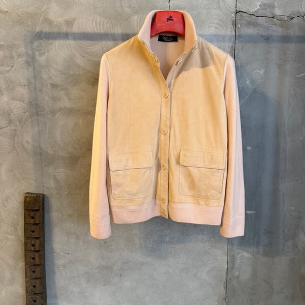 로로피아나 캐시미어 스웨이드 해링턴 자켓 55