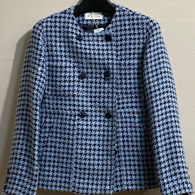 잇미샤 하운드투스 트위드 자켓