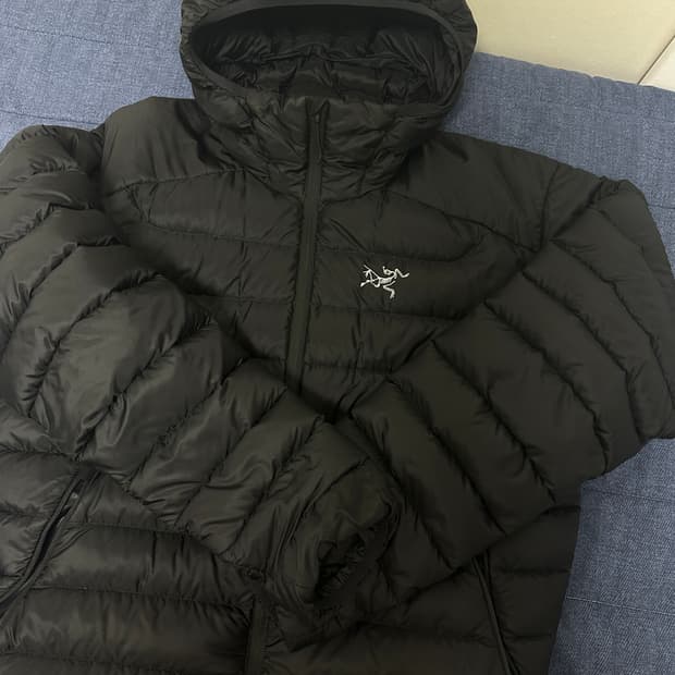 아크테릭스 세륨 후디 블랙 L