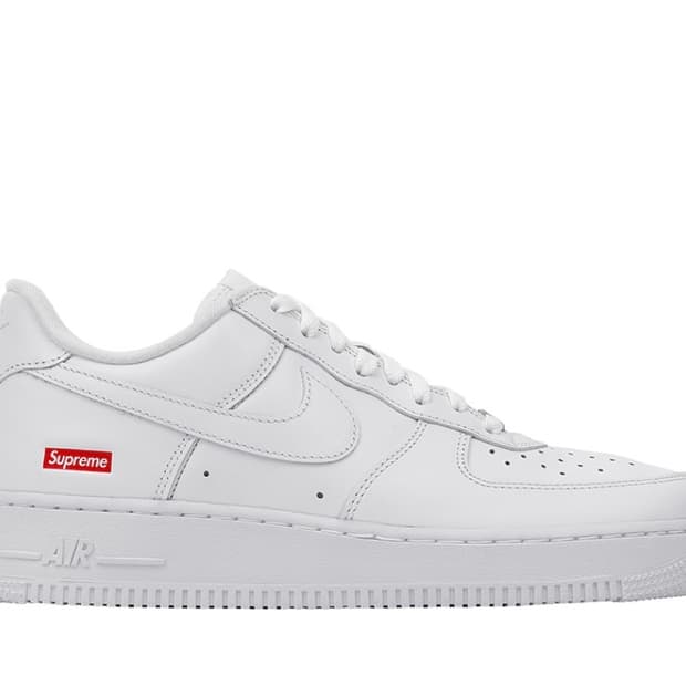 [255] 나이키 x 슈프림 에어포스 1 로우 화이트