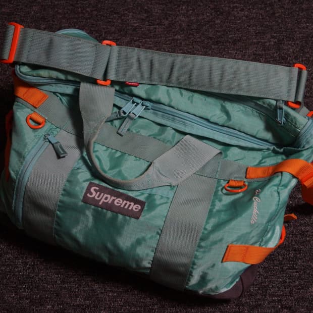 (OS) 슈프림 07SS 엘쿠칠로 더플백 민트 오렌지