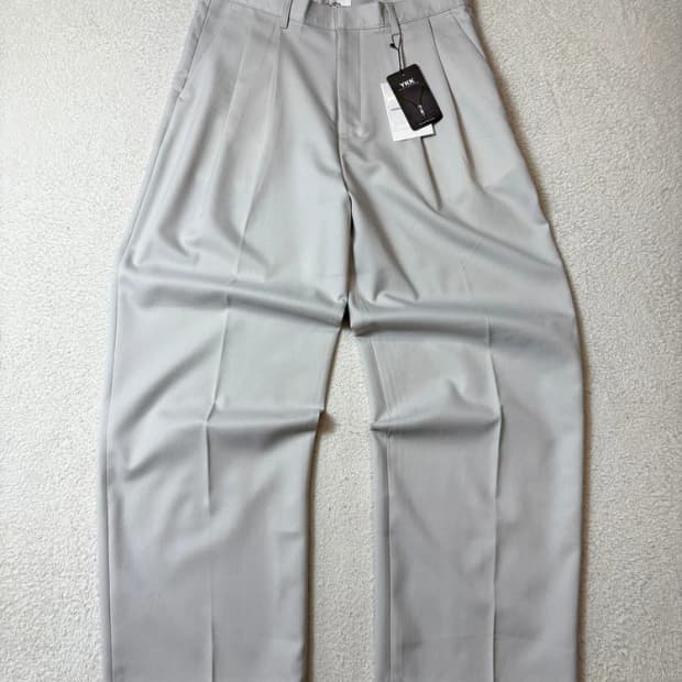 커스텀 어클락 COCL 23ss 투턱 세미와이드 팬츠 PN6757