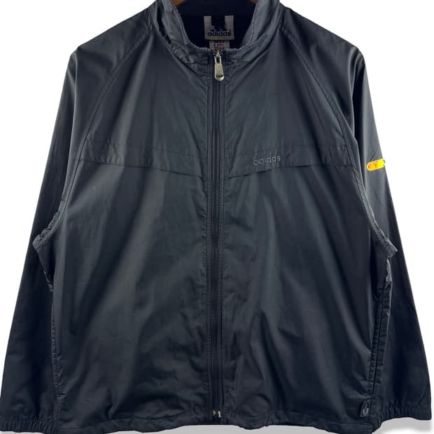 90S ADIDAS 블랙 바람막이2912