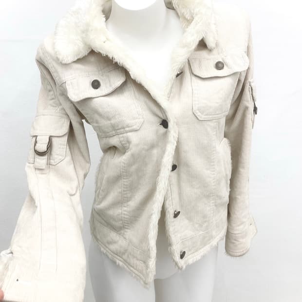 Ivory Corduroy Jacket