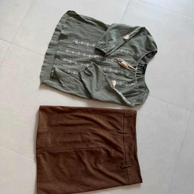 [Vintage] Mint blouse