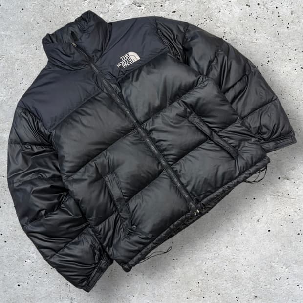 [95] 노스페이스 700 다운 블랙 패딩 점퍼 B877