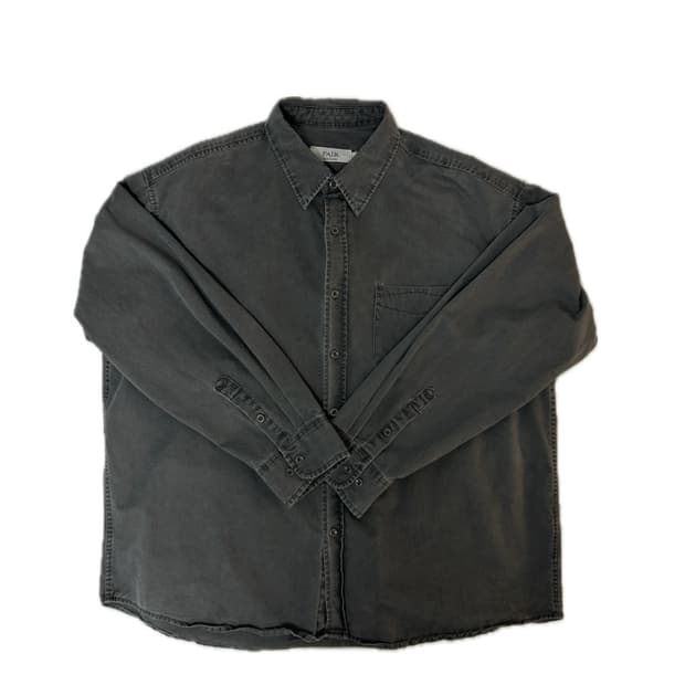 PAIR 차콜 데님 셔츠 size(L) 정품