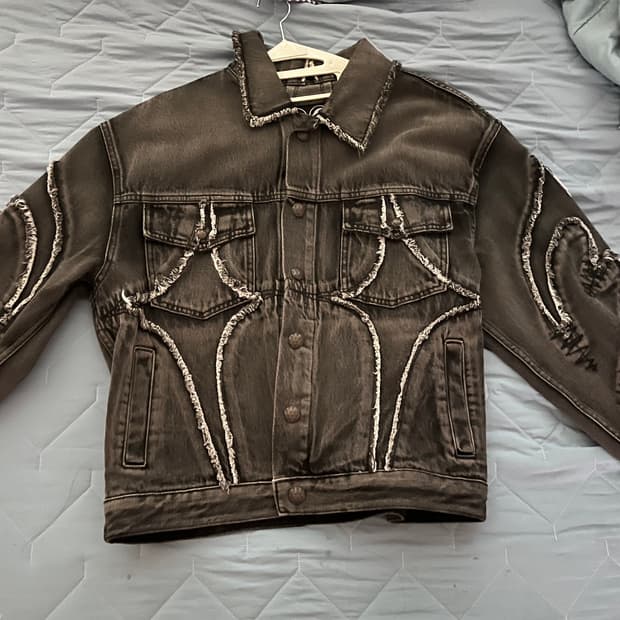 떠그클럽 데님자켓