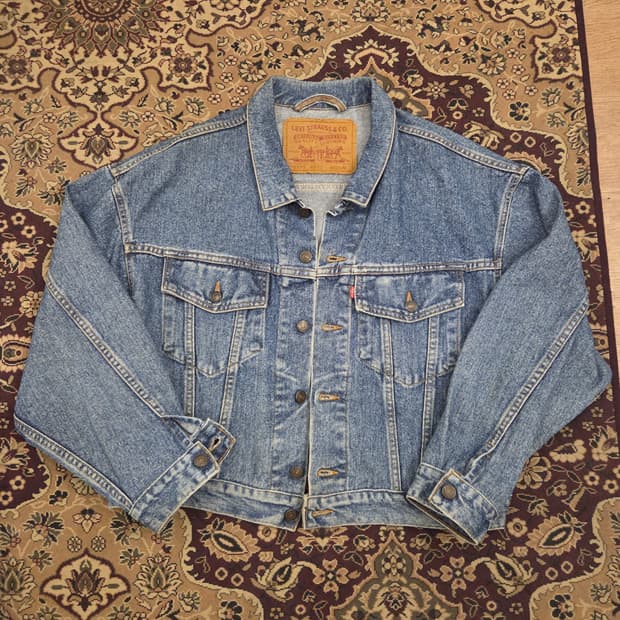 90s 리바이스 70598 4891 데님 자켓