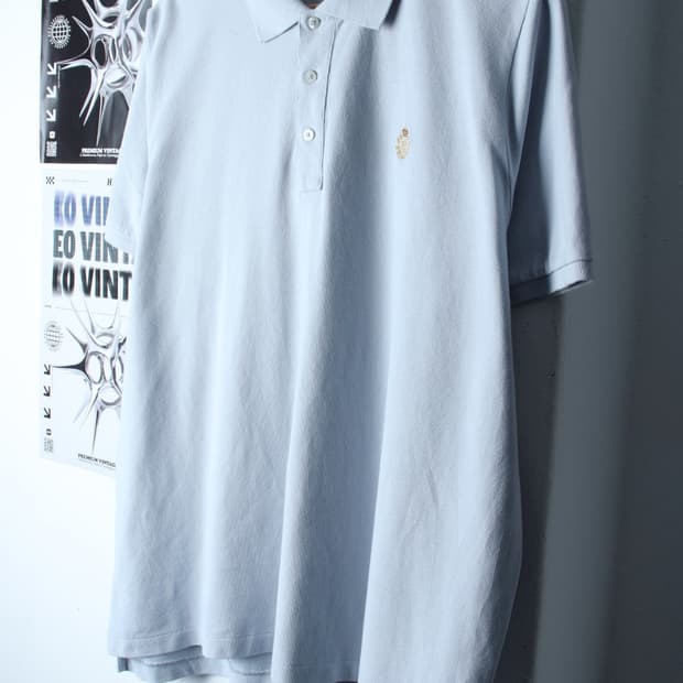 (XL) 폴로 랄프로렌 반팔 카라 티셔츠 새상품 연블루-H30296