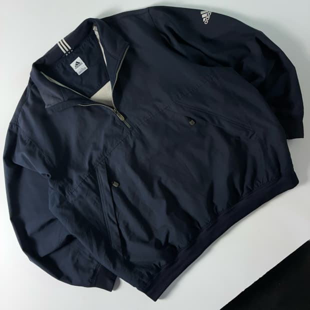 Adidas  아디다스 올드스쿨 클라이마쉘 네이비 아노락