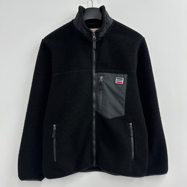100 리바이스 남자 양털 뽀글이 점퍼