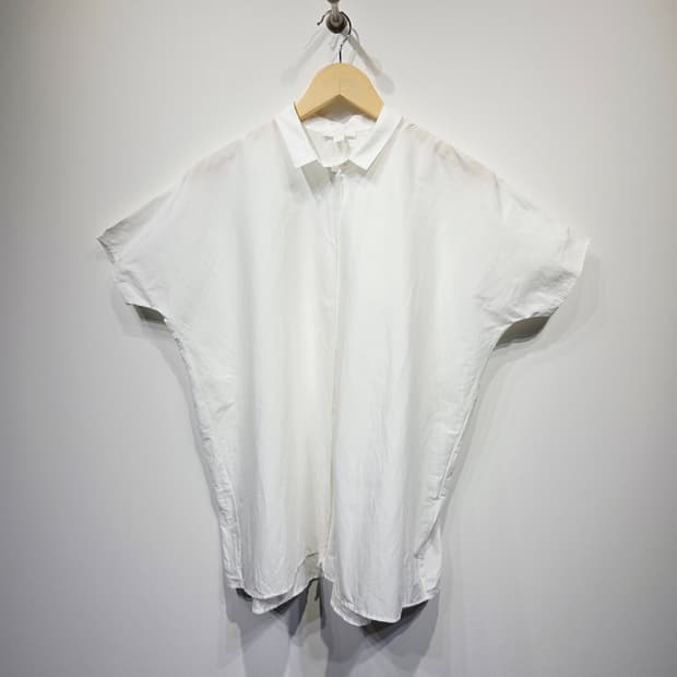 코스 COS. 여자 엘라스테인 화이트 셔츠_호칭34