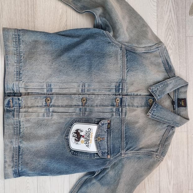새) Lee 101 카우보이 Cowboy Jacket Selvedg XL