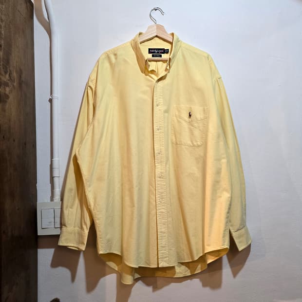 Polo BIG SHIRT 노랑 (폴로 빅셔츠)