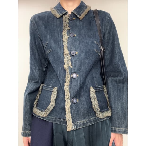 빈티지 데님 자켓
