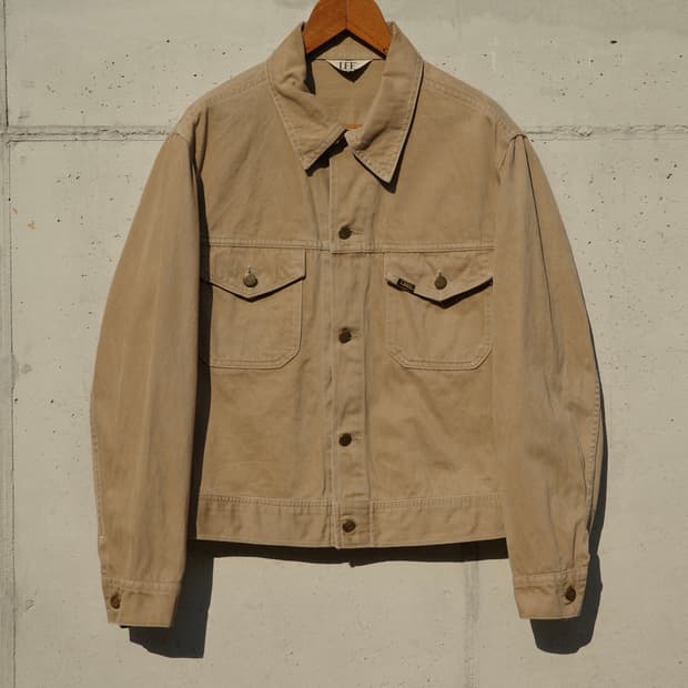 70‘s Lee 몰스킨 트러커 자켓