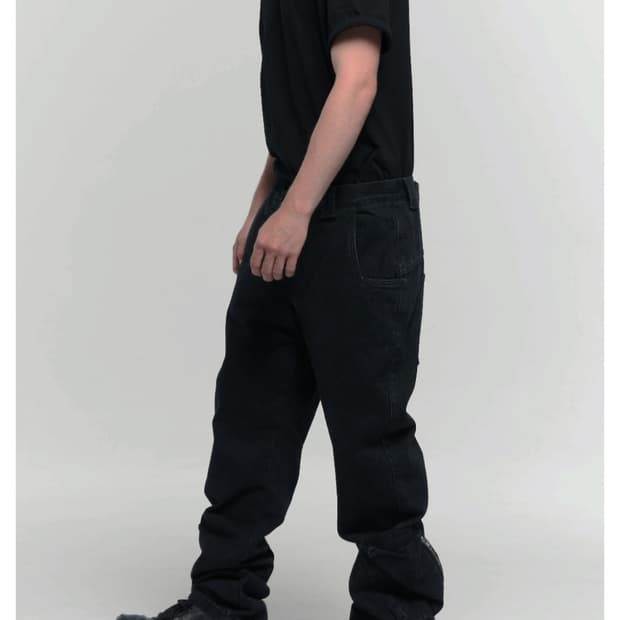 MPA ankle cargo pants (black)