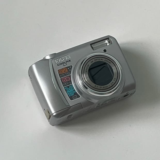 [작례/바로 사용] 니콘 쿨픽스 L1 실버 디카