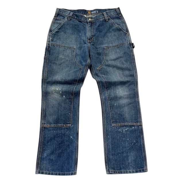 칼하트 더블니 데님팬츠