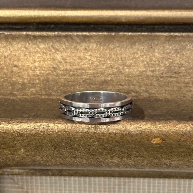 Chain Spin 925Silver Ring⚙️