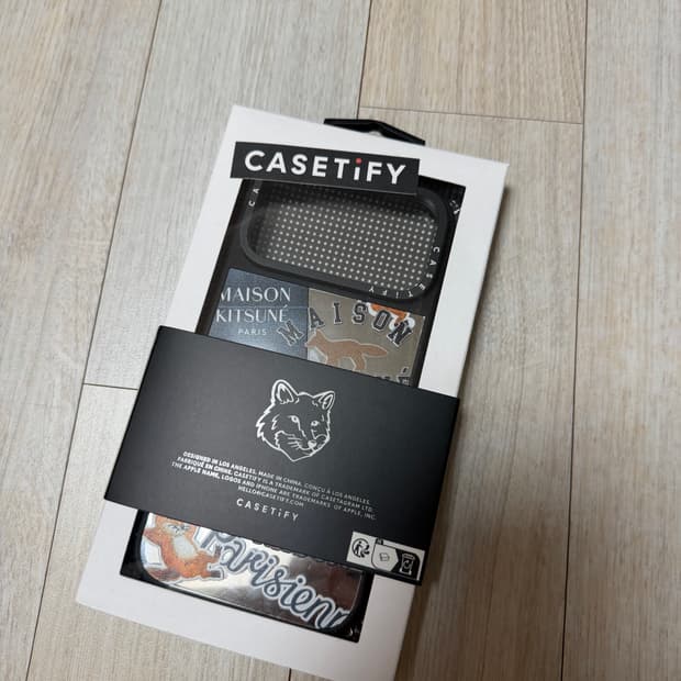 아이폰17프로 맥스 메종키츠네 케이스티파이 케이스