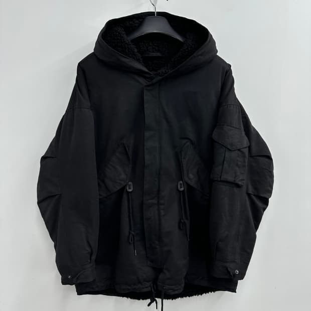 95 자라 남자 안감 뽀글이 야상 점퍼