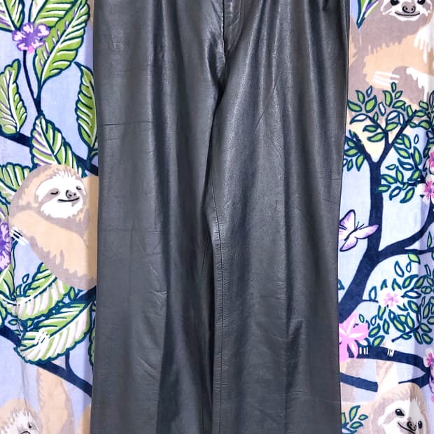 ♤필독♤ 빈티지 가죽 팬츠