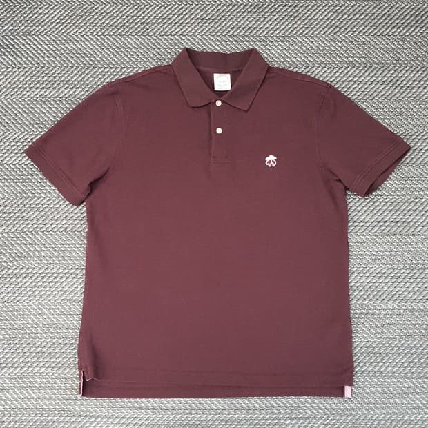 브룩스브라더스 반소매 카라티 남자105