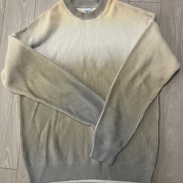 자라 펄 니트 스웨터