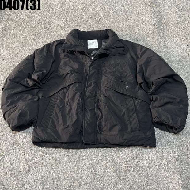 코드그라피 패딩 점퍼