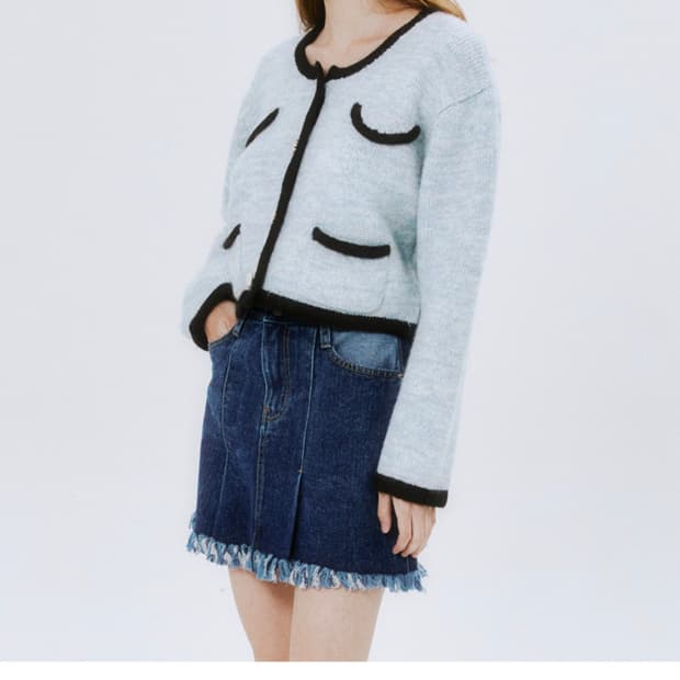 마가린핑거스 니트 가디건 