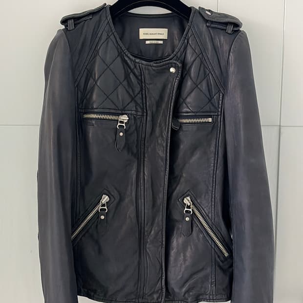 이자벨마랑 에뚜왈 양가죽 자켓 55정품