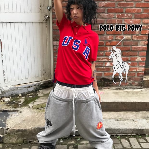 < Polo Big Pony PK T-shirt (🥵Rare🥵) >