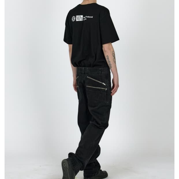 MPa SPLIT POCKET PANTS (BLACK)