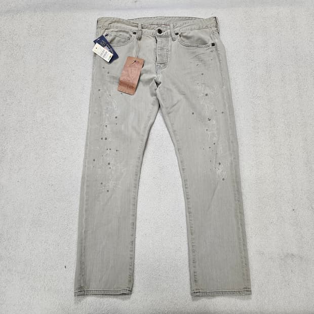 폴로진스 페인팅 팬츠 32