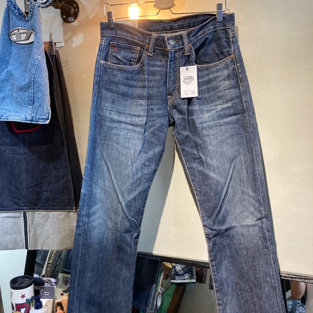 올드폴로 데님팬츠