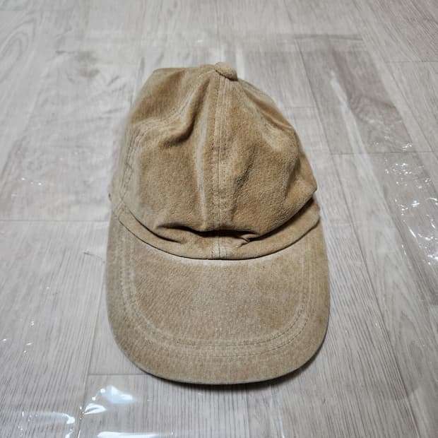 빈티지 돼지 가죽 베이지 모자 (56-59cm)