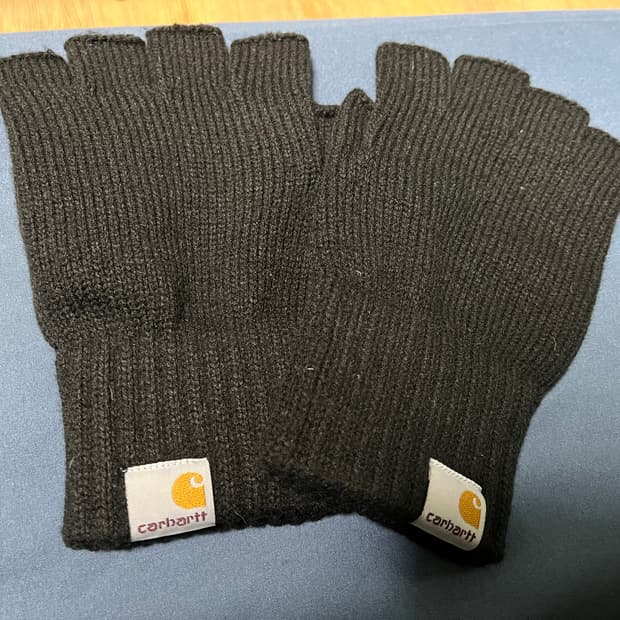 칼하트 핑거리스 장갑 블랙 미사용