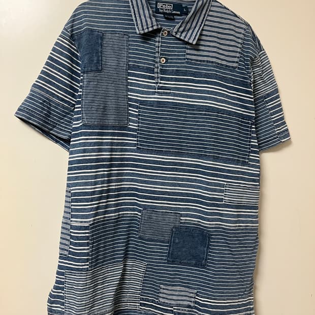 Polo ralph lauren 패치워크 카라티