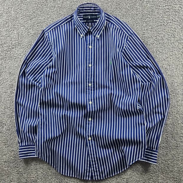 폴로랄프로렌 클래식 핏 스트라이프 패턴 셔츠 ( S ) / 11026