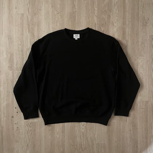 H&M Essentials Relaxed 코튼 스웨트셔츠