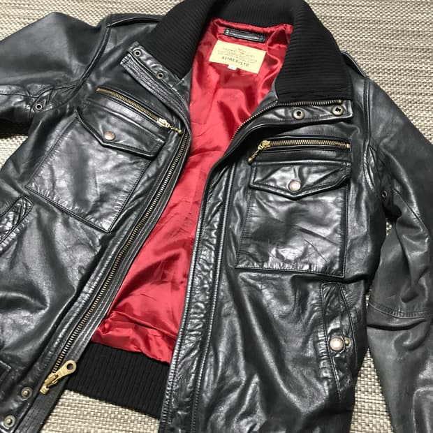 Avirex leather jacket