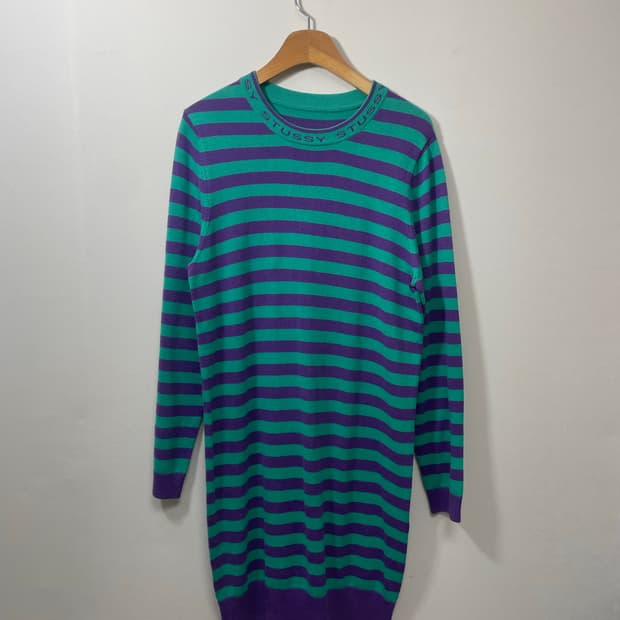 스투시Stussy Y2K니트 원피스 Free - K46